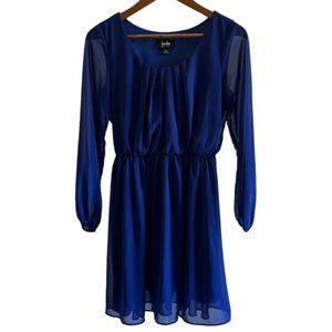 DONATED by & by Royal Blue Mini Dress